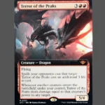 Terror of the Peaks Holo MTG Proxy | Outlaws of Thunder Junction