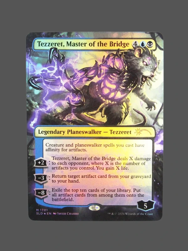 Tezzeret, Master of the Bridge Foil MTG Proxy | Secret Lair Drop