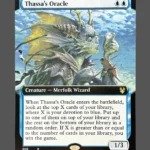 Thassa's Oracle Holo MTG Proxy | Theros Beyond Death