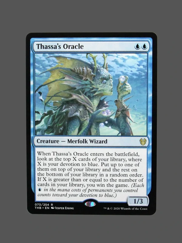 Thassa's Oracle Holo MTG Proxy | Theros Beyond Death
