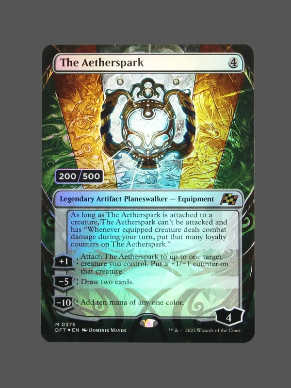 The Aetherspark Foil MTG Proxy | Dominaria United