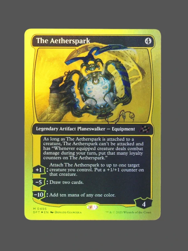 The Aetherspark Foil MTG Proxy | Duskmourn