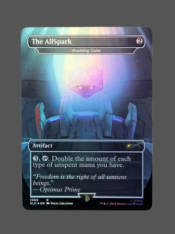 The AllSpark Foil MTG Proxy | Secret Lair Drop