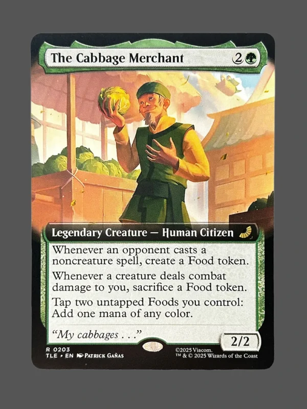 The Cabbage Merchant Holo MTG Proxy | The Lost Expedition