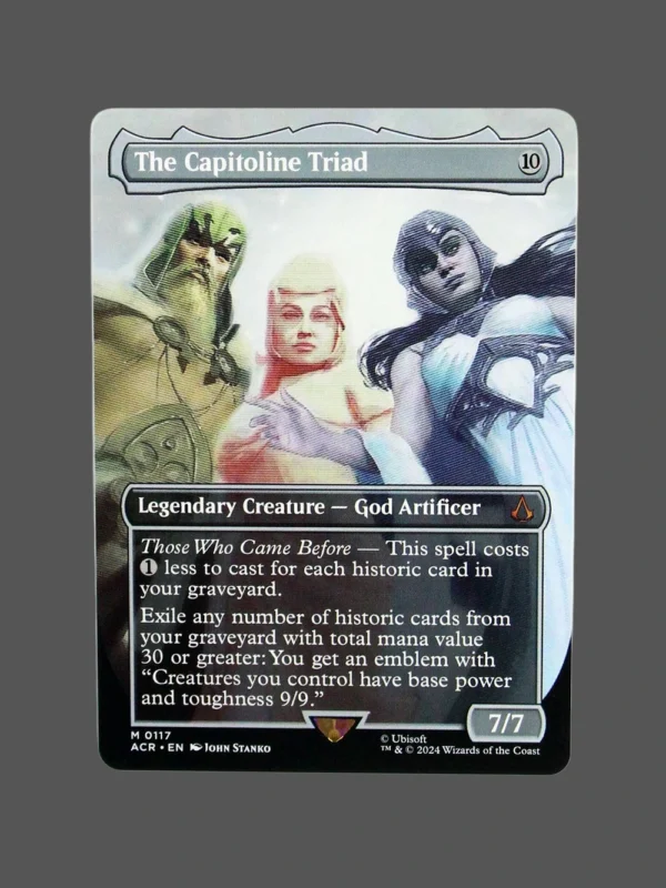 The Capitoline Triad Holo MTG Proxy | Aether Revolt