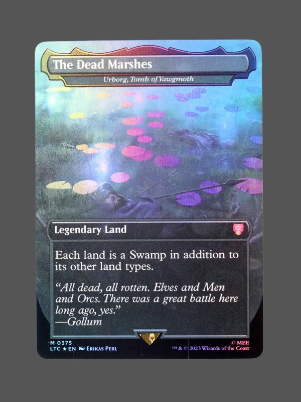 The Dead Marshes Foil MTG Proxy | Urborg, Tomb of Yawgmoth