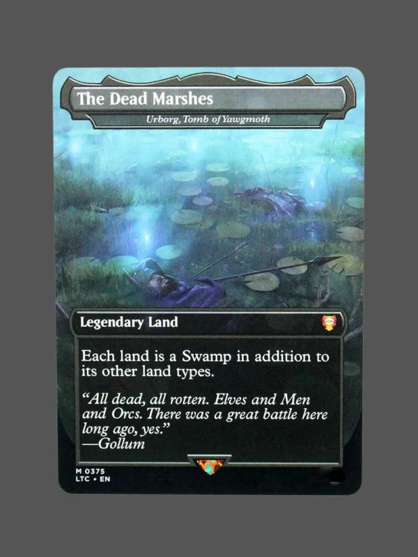 The Dead Marshes Holo MTG Proxy | Urborg, Tomb of Yawgmoth