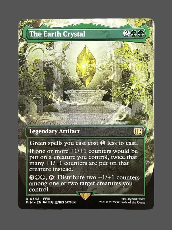 The Earth Crystal Holo MTG Proxy | Foundations