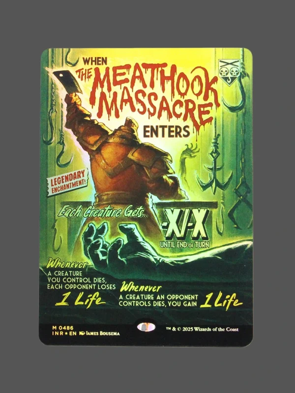 The Meathook Massacre Foil MTG Proxy | Murders at Karlov Manor