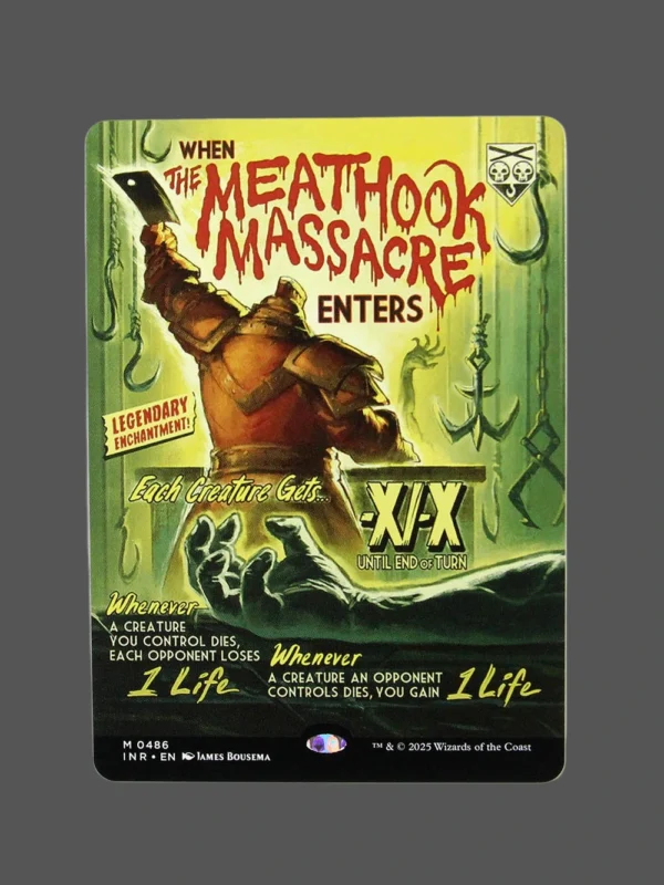 The Meathook Massacre Holo MTG Proxy | Innistrad: New Horizons