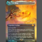 The One Ring Foil MTG Proxy | Lord of the Rings