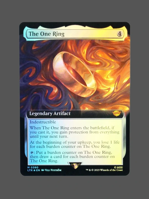 The One Ring Foil MTG Proxy | Lord of the Rings
