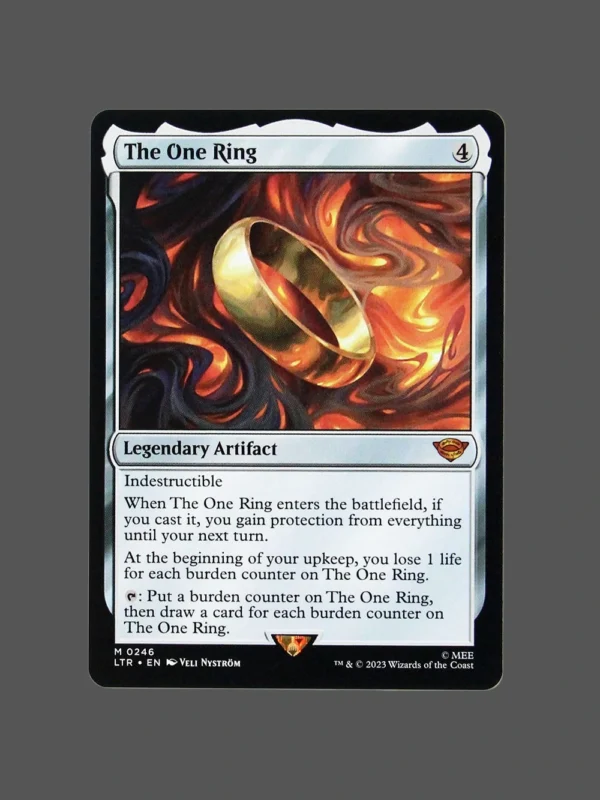 The One Ring Holo MTG Proxy | Lord of the Rings