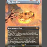 The One Ring Holo MTG Proxy | Lord of the Rings