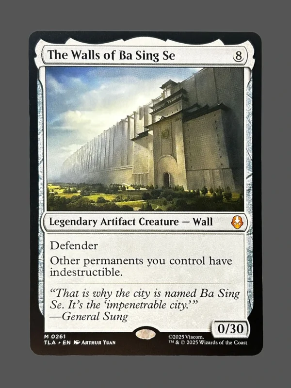 The Walls of Ba Sing Se Holo MTG Proxy | The Lost Ancient