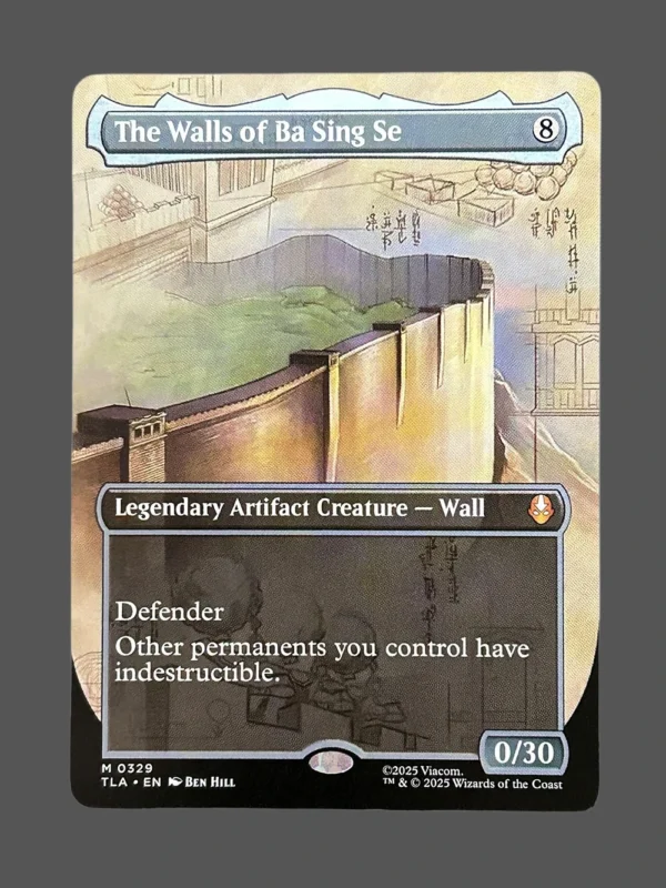 The Walls of Ba Sing Se Holo MTG Proxy | The Lost Arcana