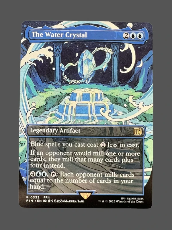 The Water Crystal Holo MTG Proxy | The Lost Caverns of Ixalan