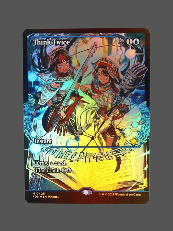 Think Twice Foil MTG Proxy | The Lost Caverns of Ixalan
