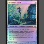 Thornbite Staff Foil MTG Proxy | Shards of Alara