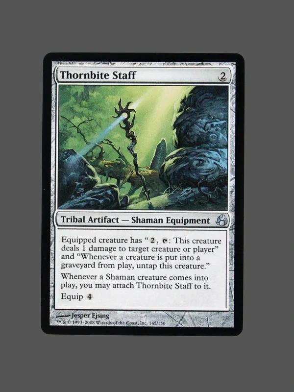 Thornbite Staff Regular MTG Proxy | Shards of Alara