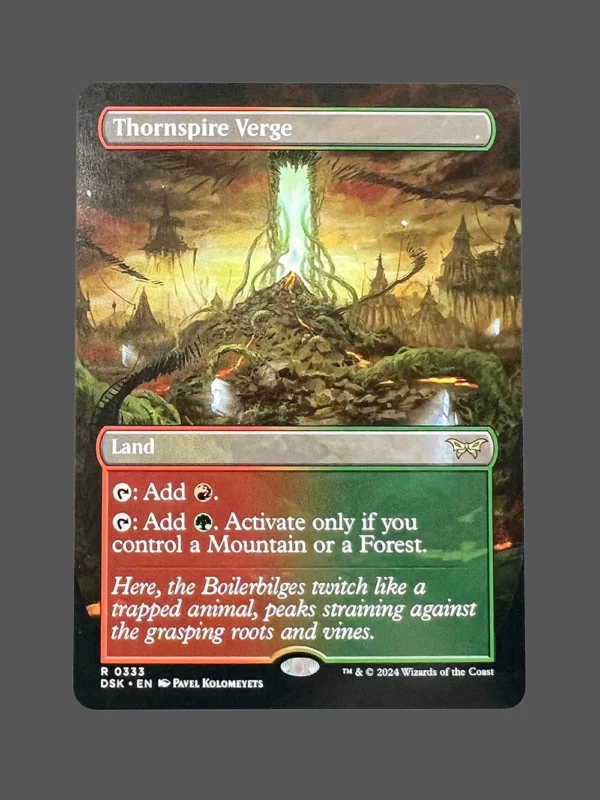 Thornspire Verge Foil MTG Proxy | Duskmourn