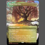 Three Tree City Foil MTG Proxy | Bloomburrow