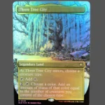 Three Tree City Foil MTG Proxy | Bloomburrow