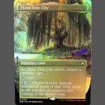 Three Tree City Foil MTG Proxy | Bloomburrow