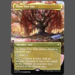 Three Tree City Holo MTG Proxy | Bloomburrow
