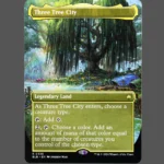 Three Tree City Holo MTG Proxy | The Lost Caverns of Ixalan