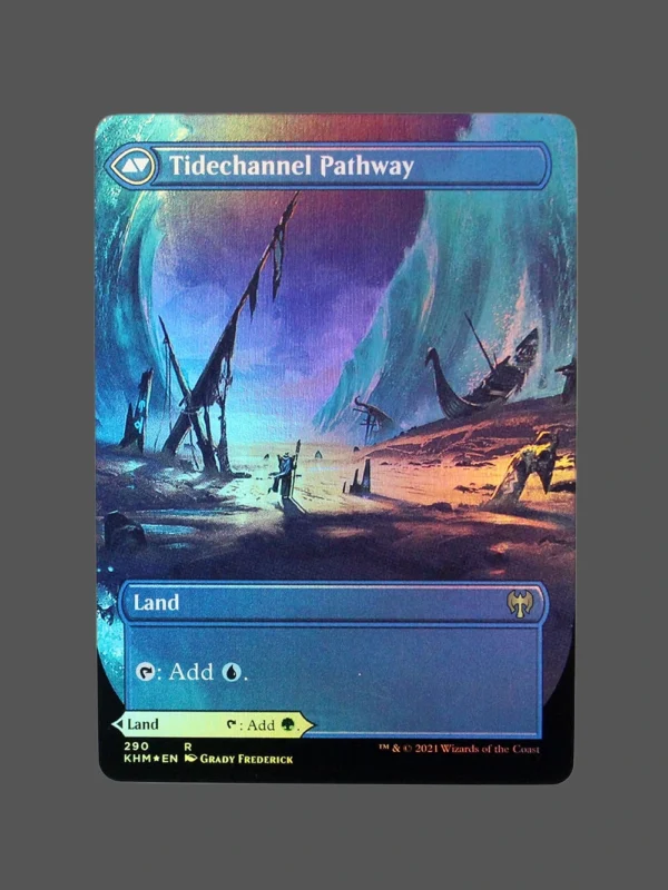 Tidechannel Pathway Foil MTG Proxy | Kaldheim