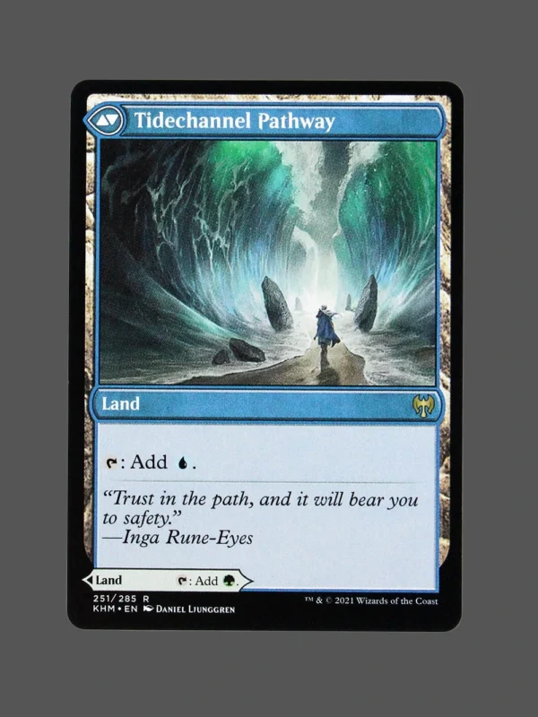 Tidechannel Pathway Holo MTG Proxy | Kaldheim