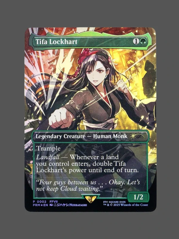 Tifa Lockhart Foil MTG Proxy | Final Fantasy VII