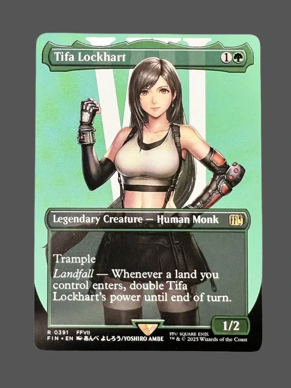 Tifa Lockhart Holo MTG Proxy | Final Fantasy