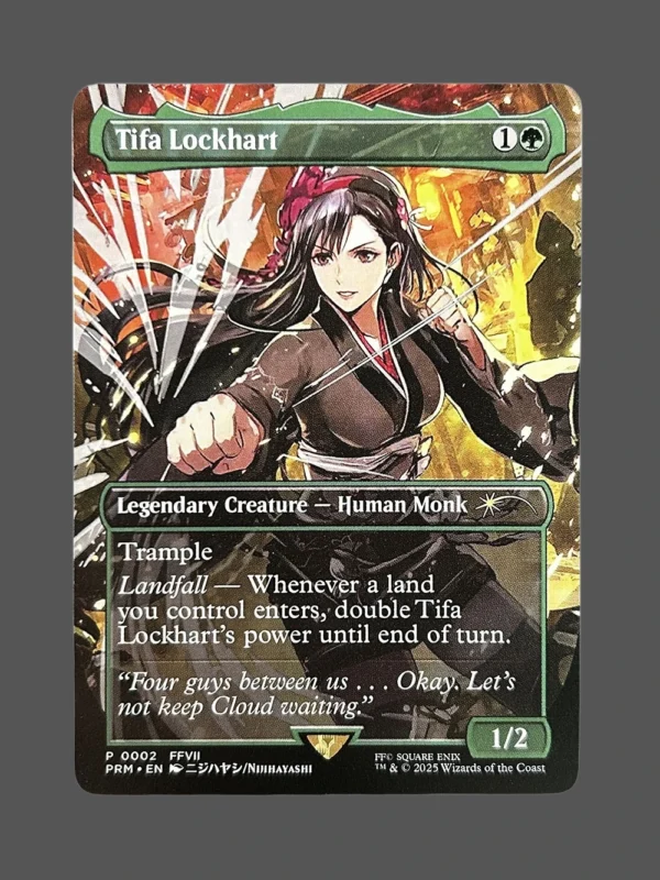 Tifa Lockhart Holo MTG Proxy | Final Fantasy