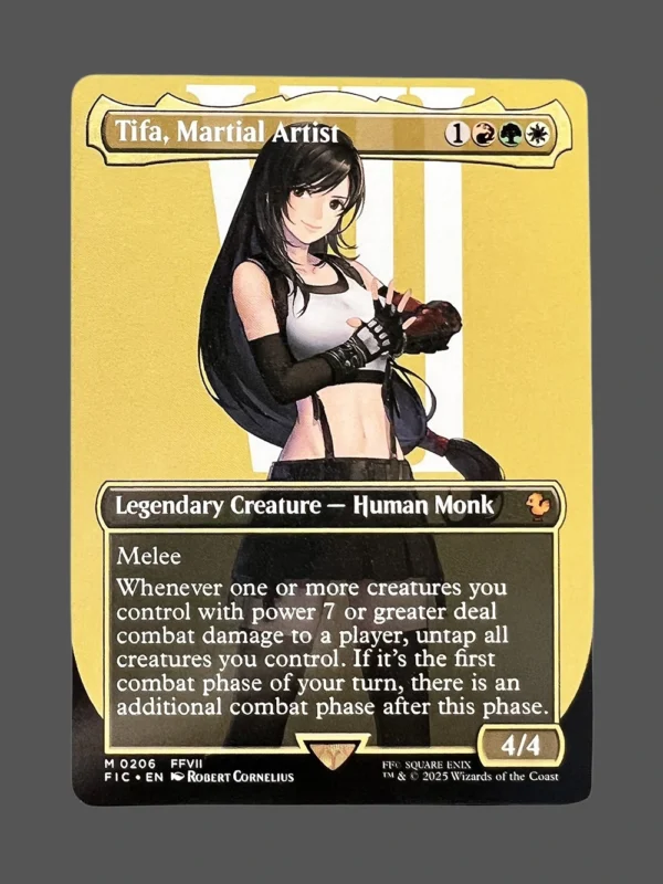 Tifa, Martial Artist Holo MTG Proxy | Final Fantasy