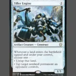 Tiller Engine Holo MTG Proxy | Dominaria United