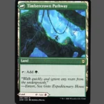Timbercrown Pathway Holo MTG Proxy | Zendikar Rising