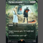 'Tis But a Scratch! Holo MTG Proxy | Secret Lair Drop