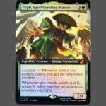 Toph, Earthbending Master Foil MTG Proxy | The Lost Empire