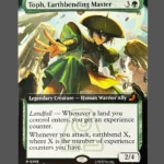 Toph, Earthbending Master Holo MTG Proxy | The Lost Empire