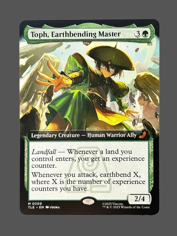Toph, Earthbending Master Holo MTG Proxy | The Lost Empire