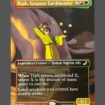 Toph, Greatest Earthbender Holo MTG Proxy | The Lost Empire