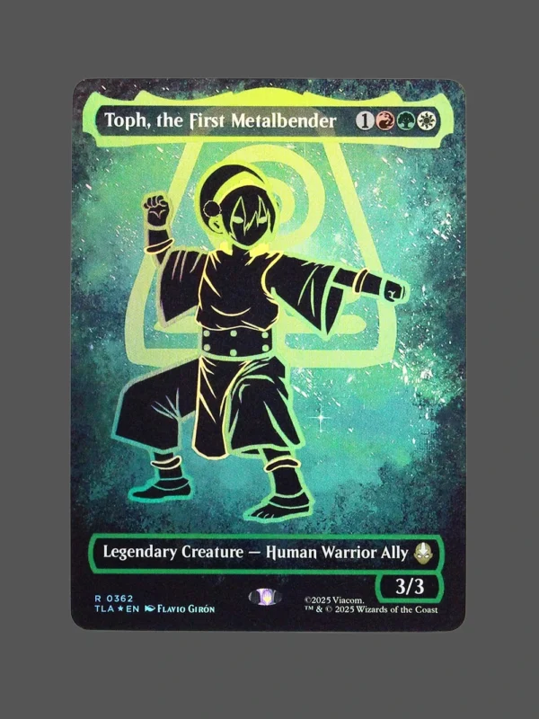 Toph, the First Metalbender Foil MTG Proxy | The Lost Ancient