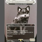 Torgal, Clive's Companion Holo MTG Proxy | Final Fantasy