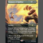 Torment of Hailfire Holo MTG Proxy | Secret Lair Drop