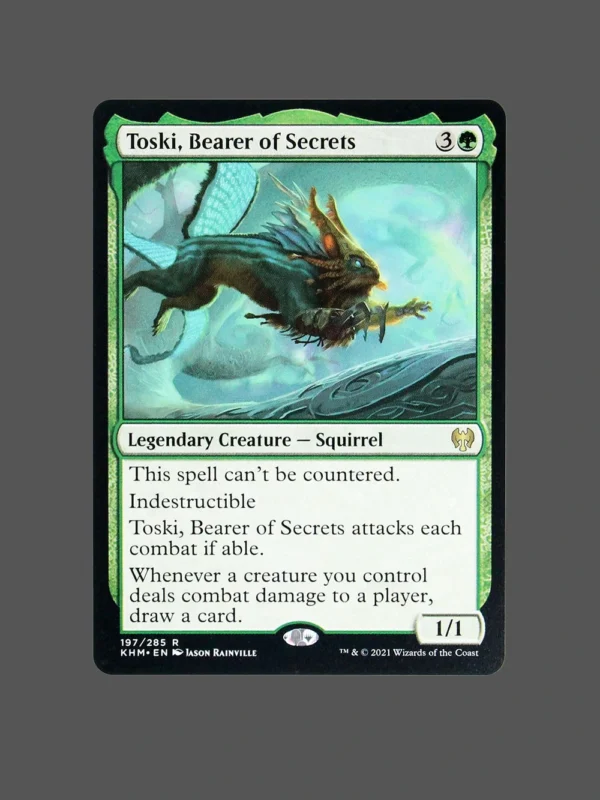 Toski, Bearer of Secrets Holo MTG Proxy | Kaldheim