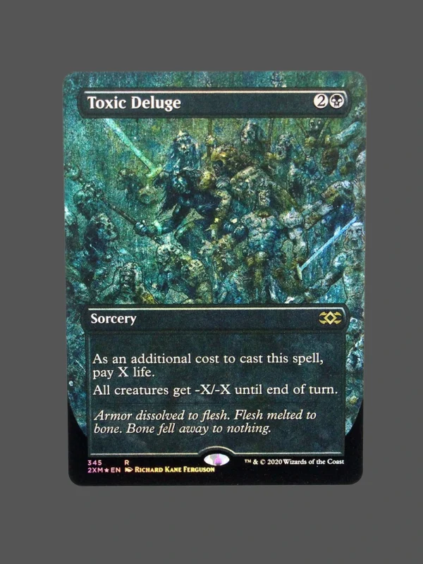 Toxic Deluge Foil MTG Proxy | Double Masters