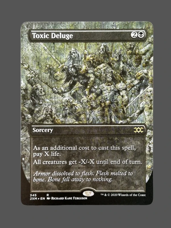Toxic Deluge Holo MTG Proxy | Double Masters 2020
