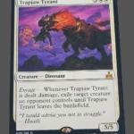 Trapjaw Tyrant Holo MTG Proxy | Rivals of Ixalan